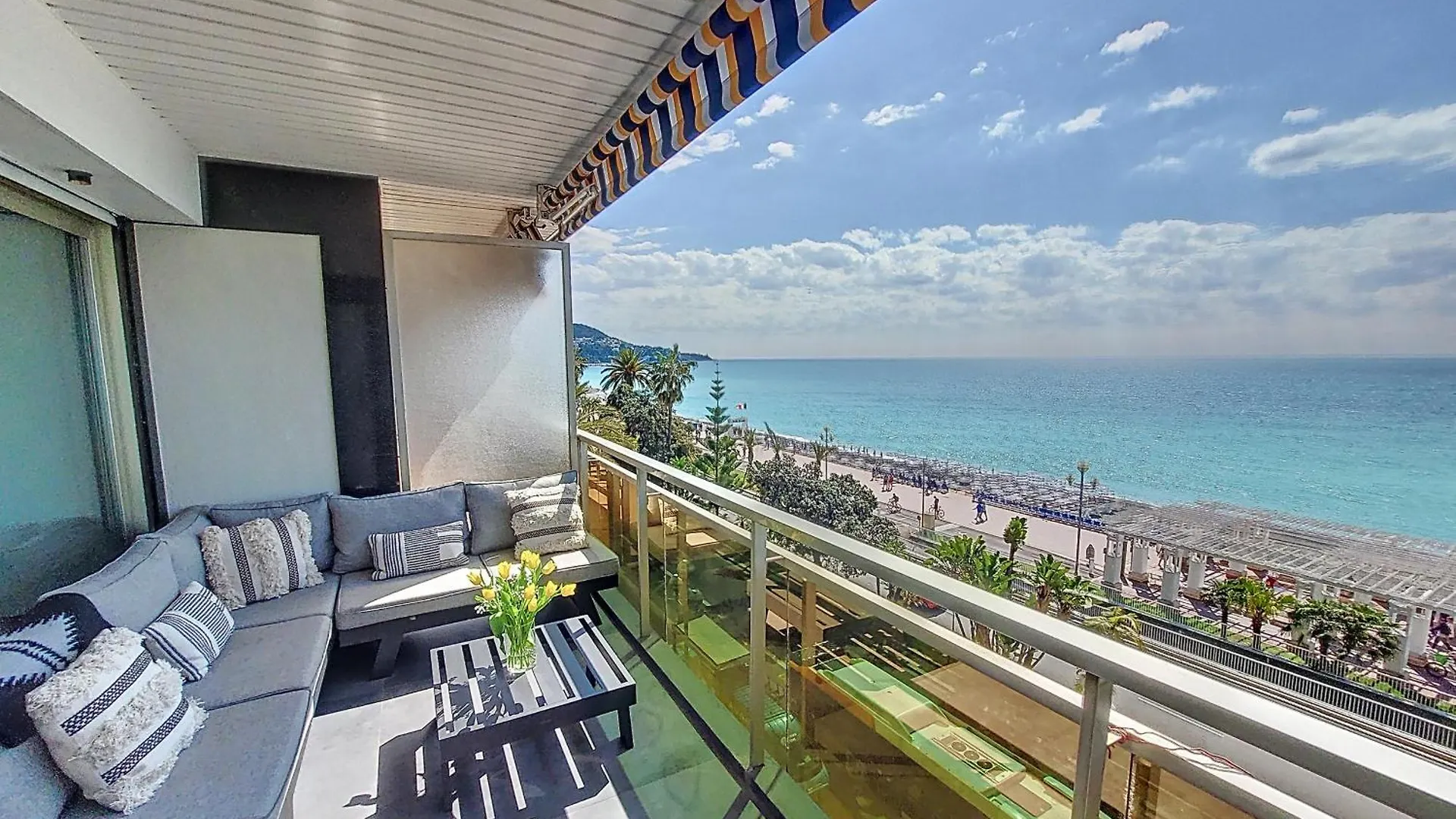 Nestor&Jeeves - Le Royal Luxembourg - Sea View - Terrace Apartman Nizza 0*,  Franciaország