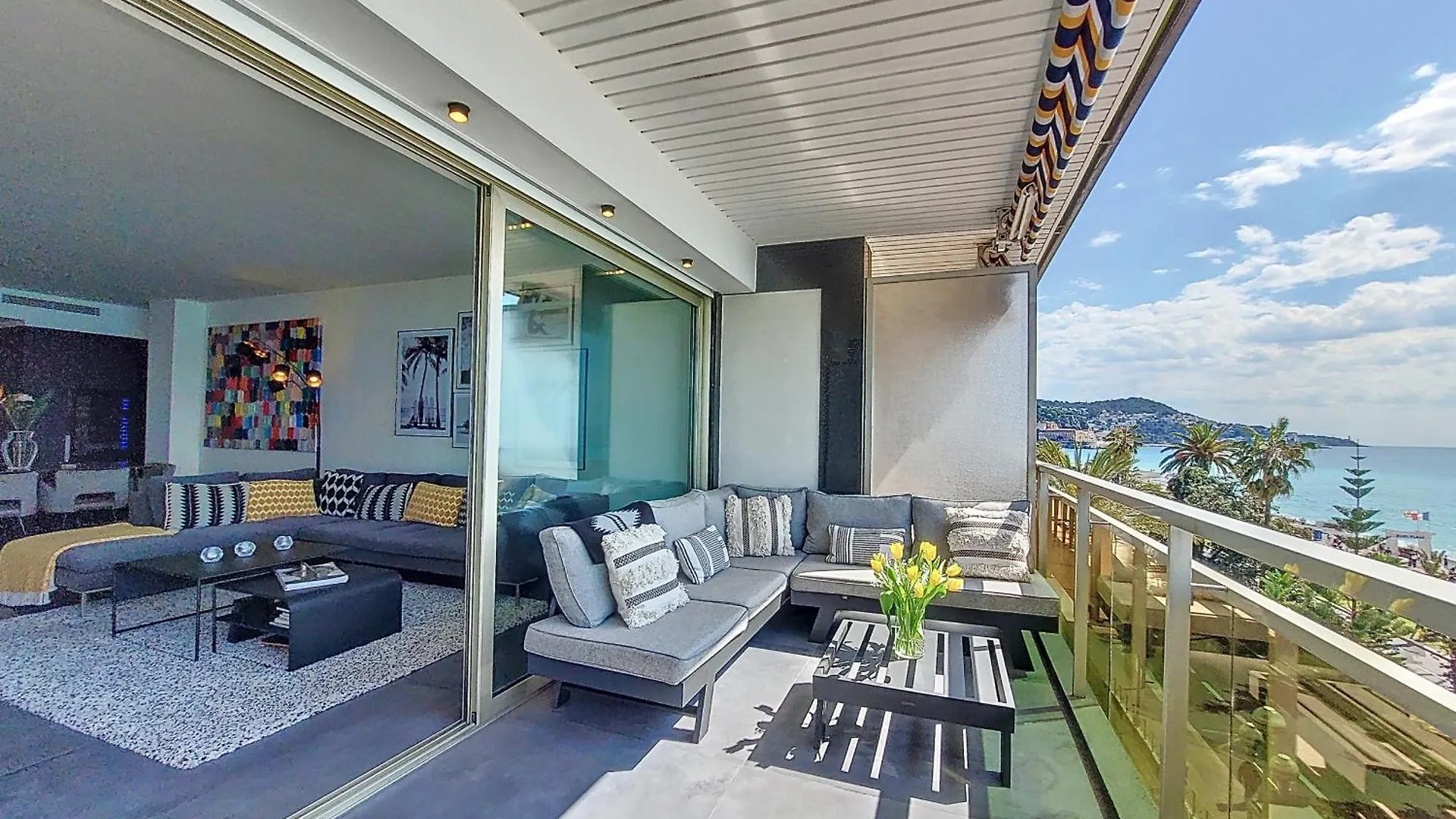 Nestor&Jeeves - Le Royal Luxembourg - Sea View - Terrace Apartman Nizza Franciaország